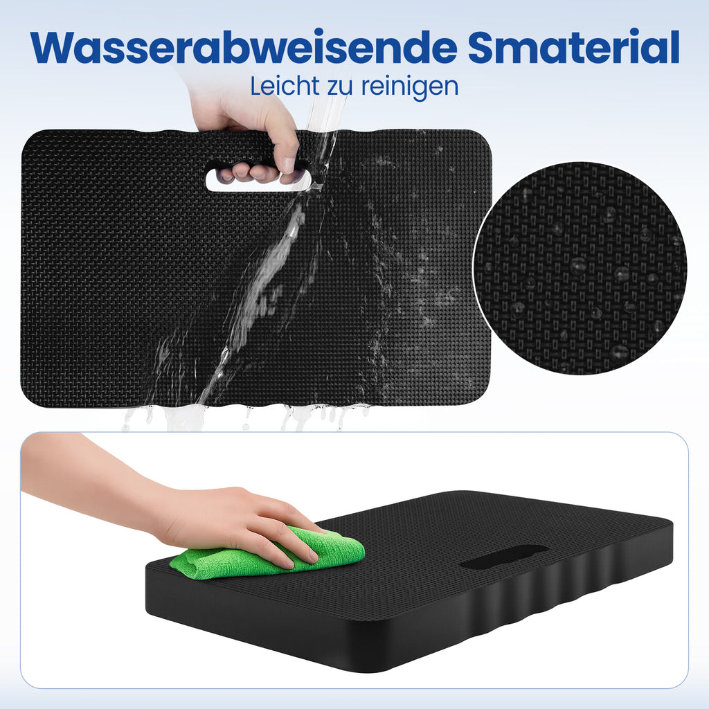2er Set Extra Dicke Garten-Kniekissen (4 cm) – Komfortable Kniematte für Garten, Haushalt & Werkstatt
