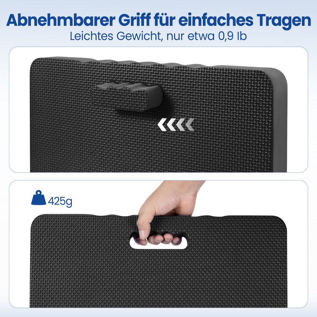 2er Set Extra Dicke Garten-Kniekissen (4 cm) – Komfortable Kniematte für Garten, Haushalt & Werkstatt