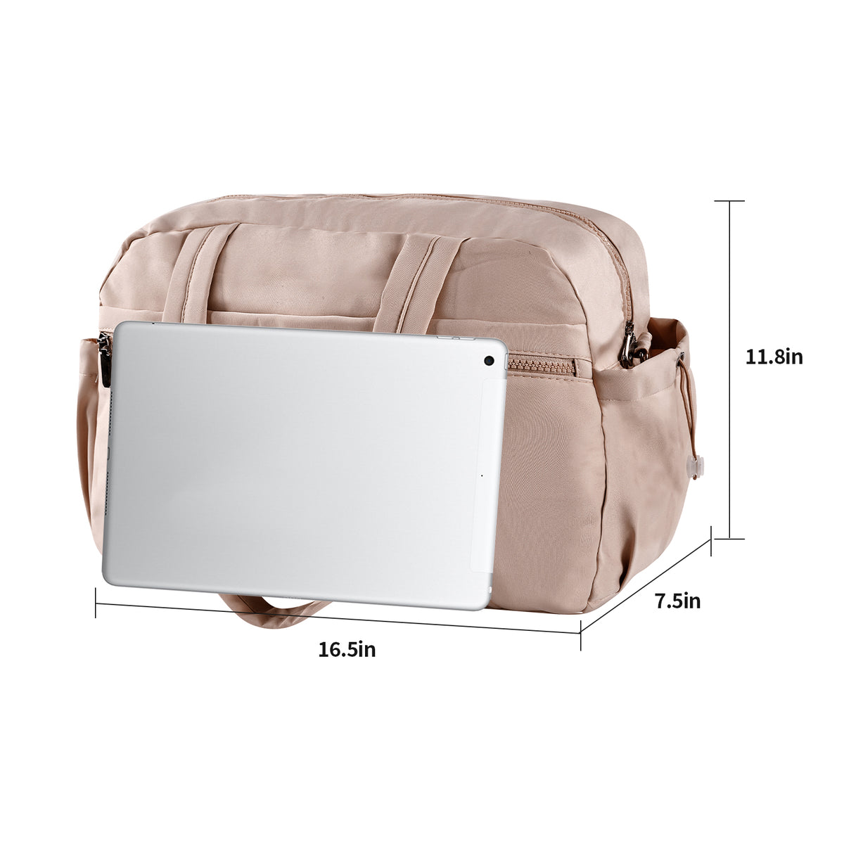 Reisetasche mit Nassfach – Camel