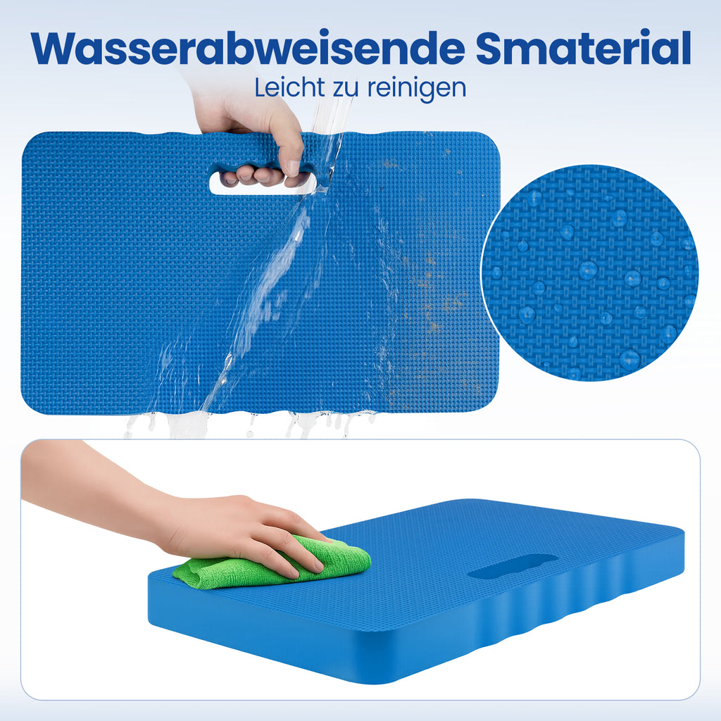 2er Set Extra Dicke Garten-Kniekissen (4 cm) – Komfortable Kniematte für Garten, Haushalt & Werkstatt