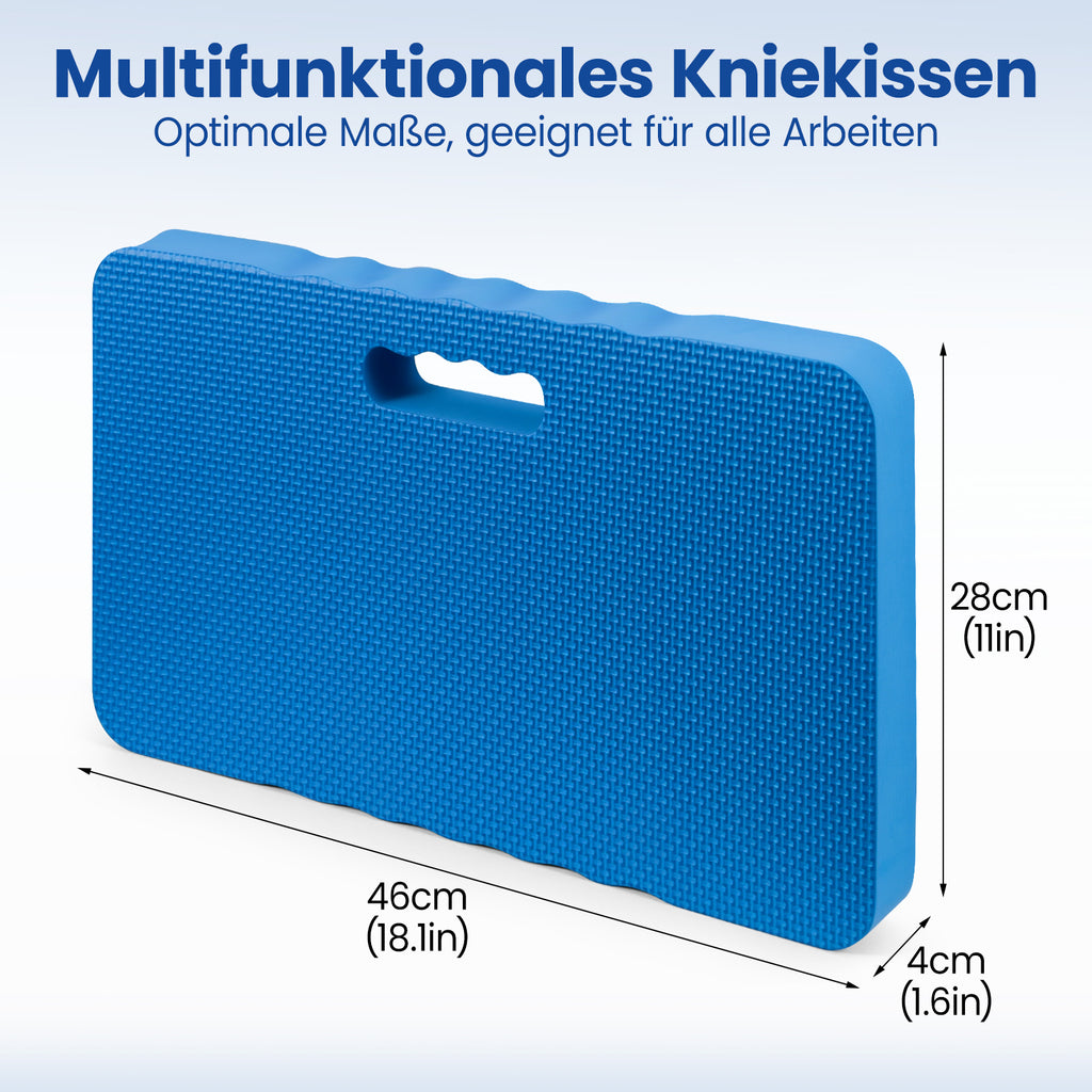 2er Set Extra Dicke Garten-Kniekissen (4 cm) – Komfortable Kniematte für Garten, Haushalt & Werkstatt