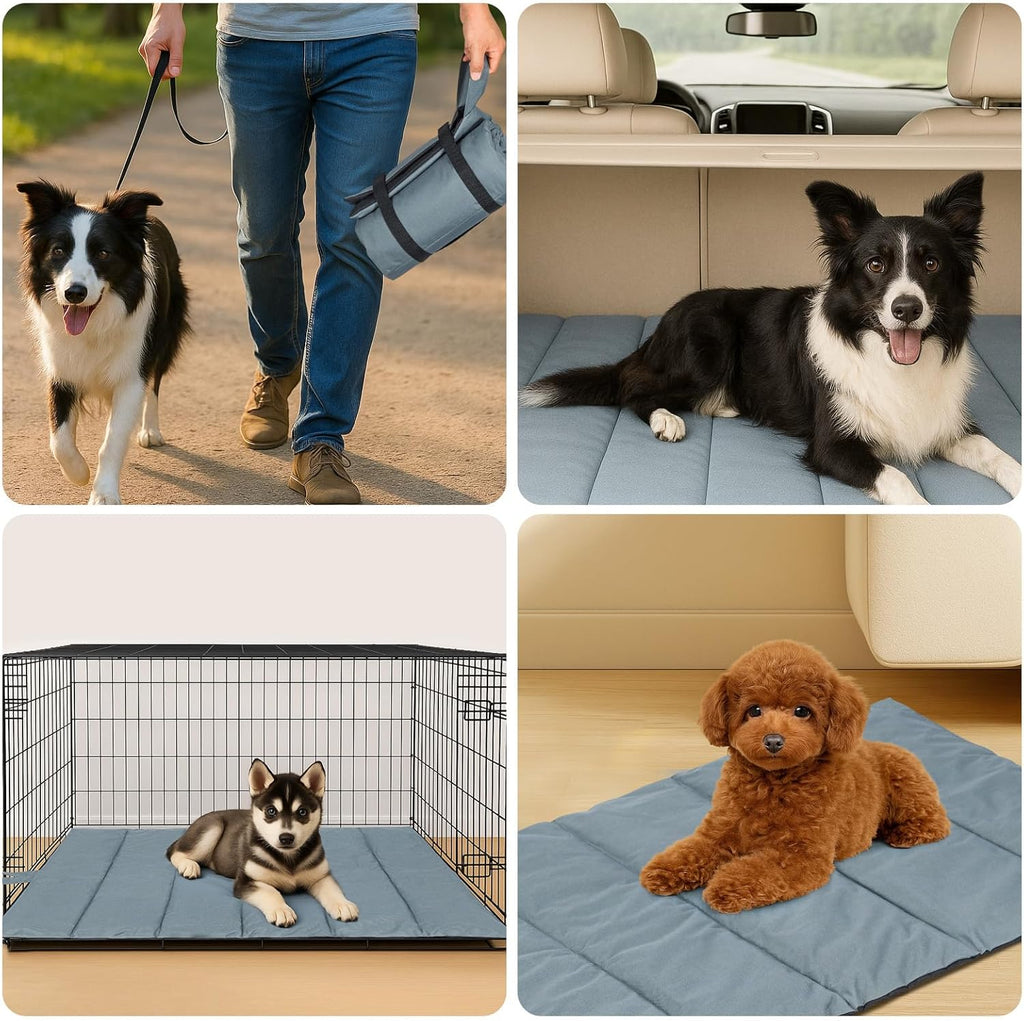Outdoor Hundematte für Unterwegs – Faltbare Reisedecke, weich & waschbar (verschiedene Größen)
