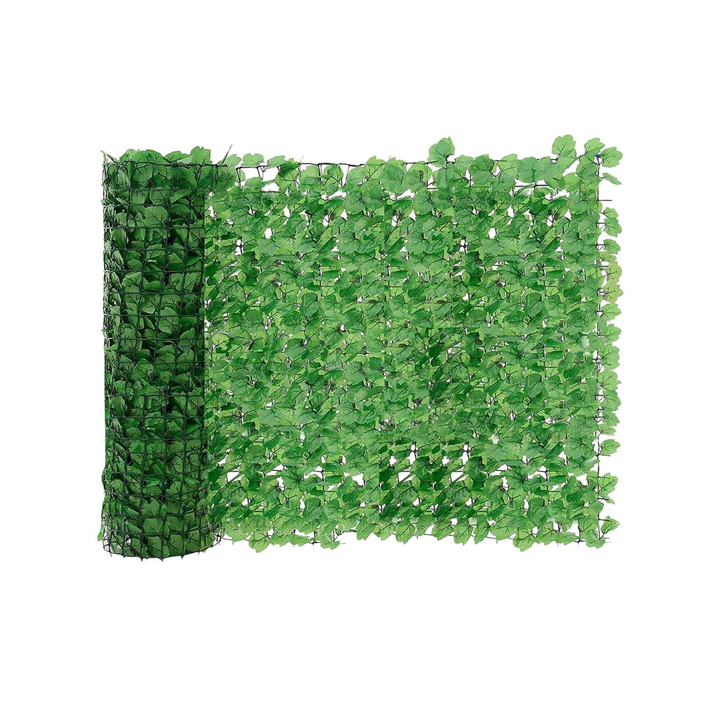Premium PVC Sichtschutzmatte Grün – Wetterfester Sichtschutzzaun für Garten, Balkon & Terrasse (100 x 300 cm)