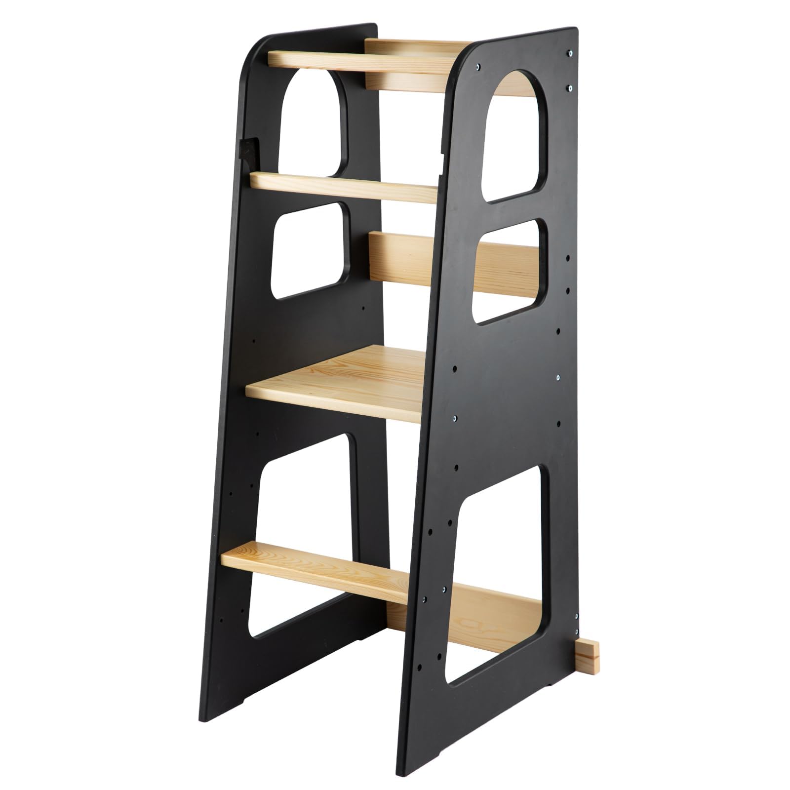 Premium Lernturm für Kinder (ab 1 Jahr) – 3-stufig höhenverstellbar, sicher & stabil mit Kippschutz