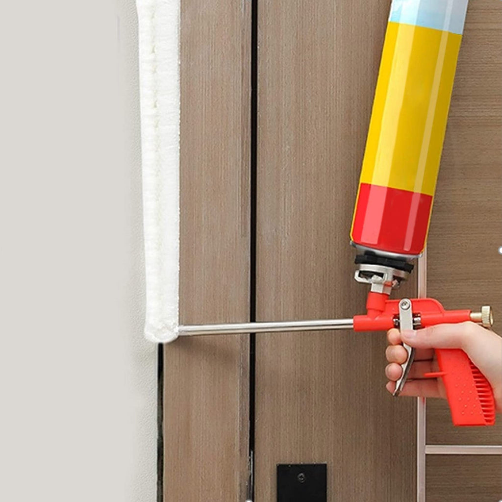 2er Set Profi Bauschaumpistolen aus Metall – Robuste Schaumpistolen zum Abdichten & Füllen