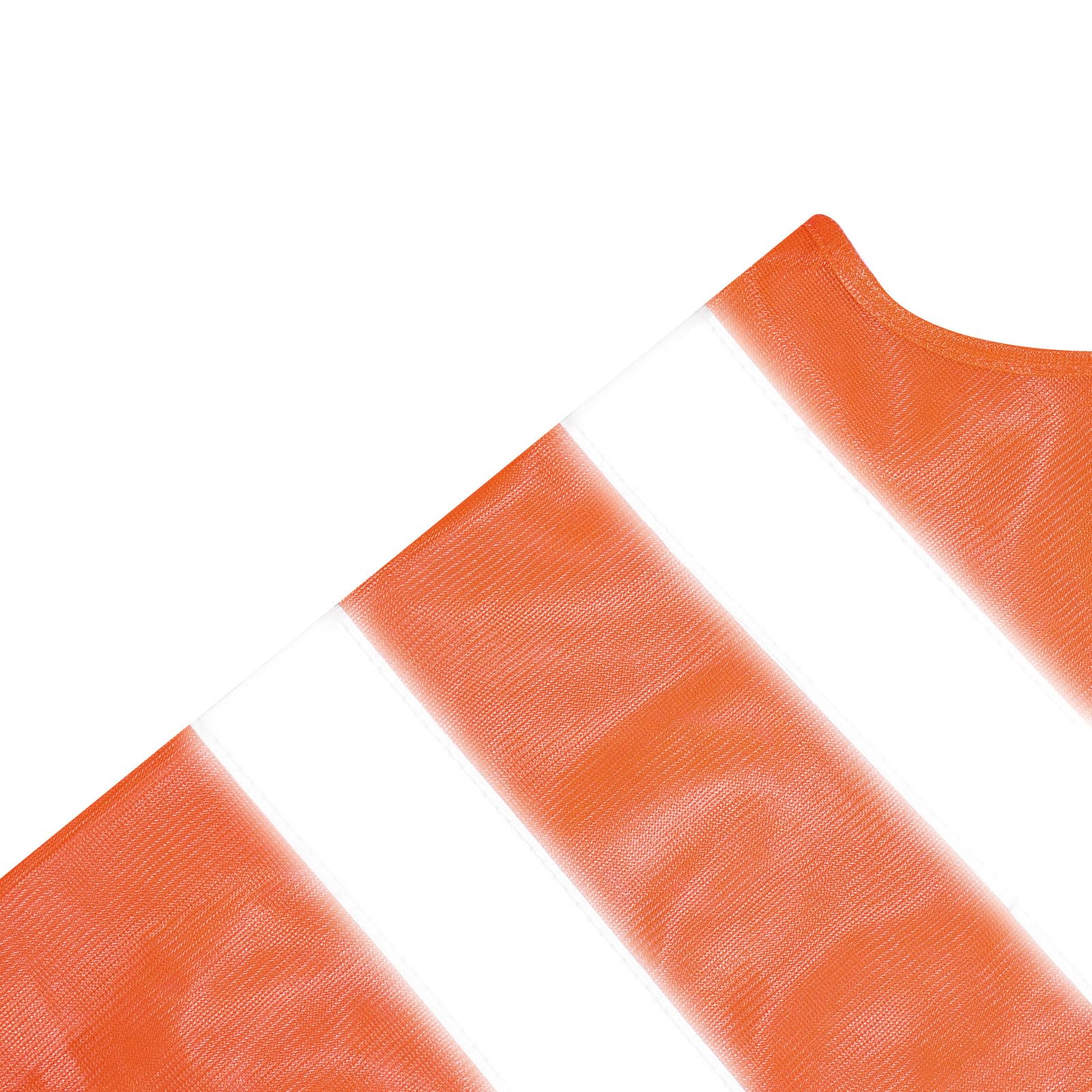 10er Set Warnwesten Orange – Hochsichtbare Sicherheitswesten inklusive Aufbewahrungstasche